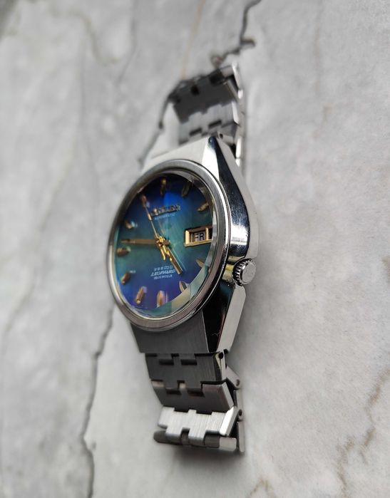 Citizen Leopard 7700 Hi Beat 28800 Automat Zegarek 70 lata Vintage