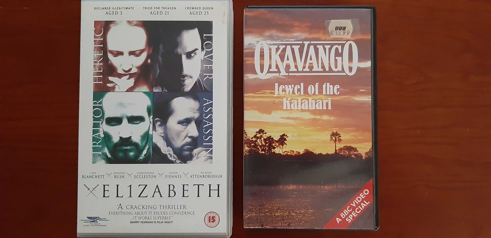 filmes cassetes VHS
