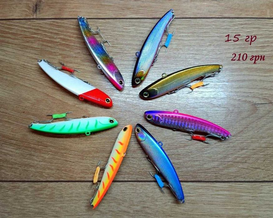 ВИБЫ (раттлины) для ловли зимой и летом!!!