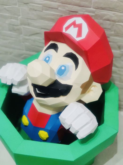 Papercraft Modelo 159 - Super Mário