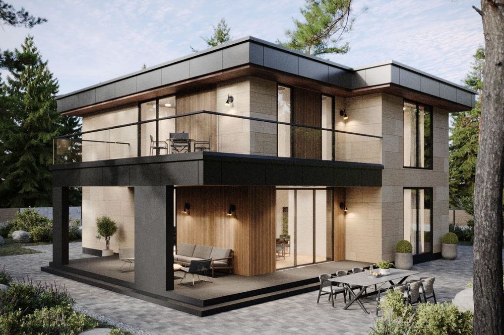 Будинок 245 м2 в лісі у містечку газ басейн с. Ходосівка 8 км Чапаївка