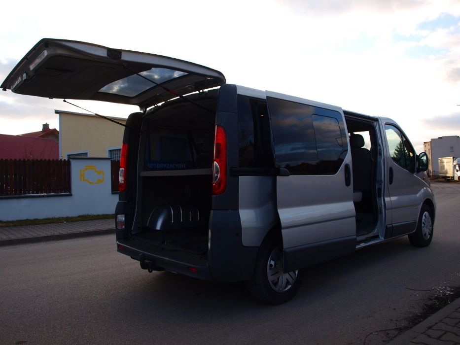 Wynajem Bus 9 Osobowy 2.0dci 114KM LONG Klimatyzacja