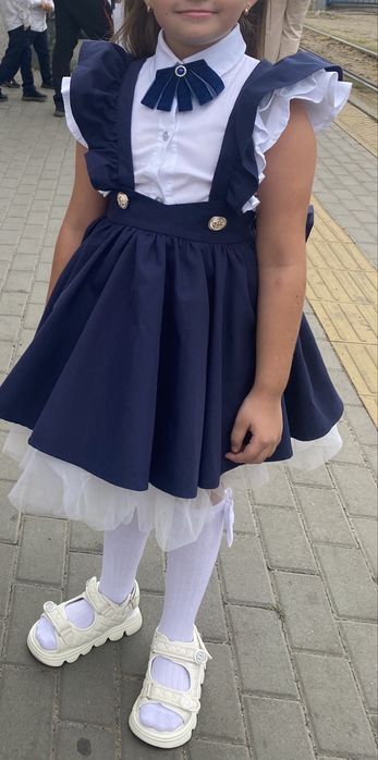 Шкільна форма, сарафан-трансформер