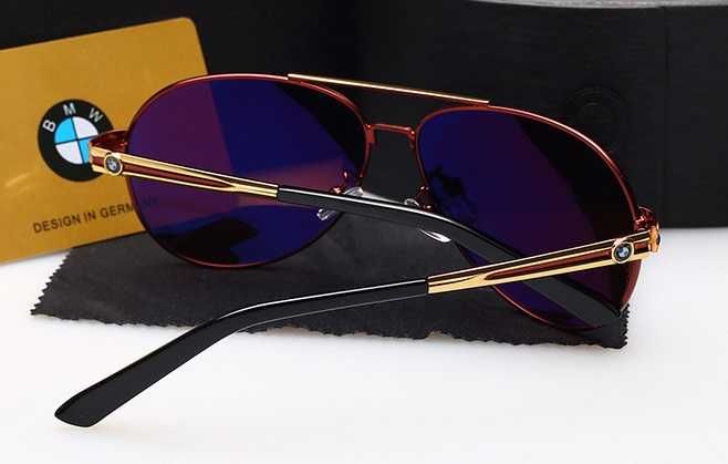 BMW polarizados armação metal - várias cores - NOVOS