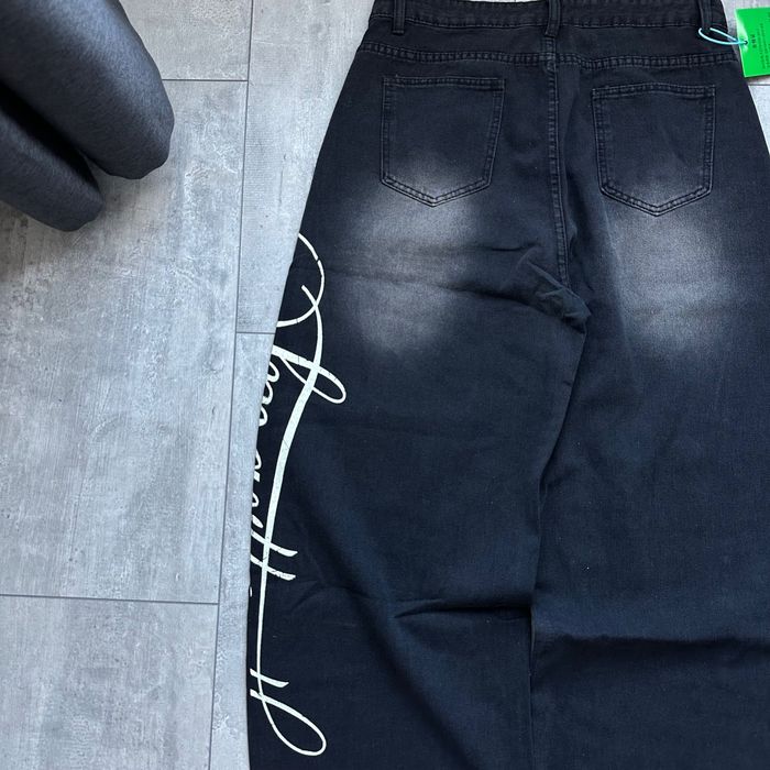 Gothic baggy y2k jeans джинси широкі rap sk8 racer represent baggy