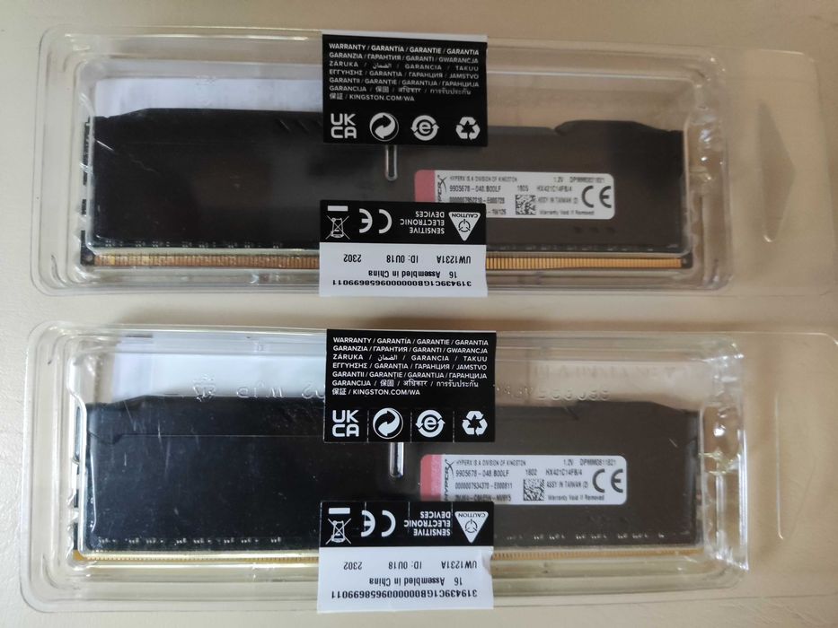 Memória RAM Kingston HyperX DDR4 COMO NOVO