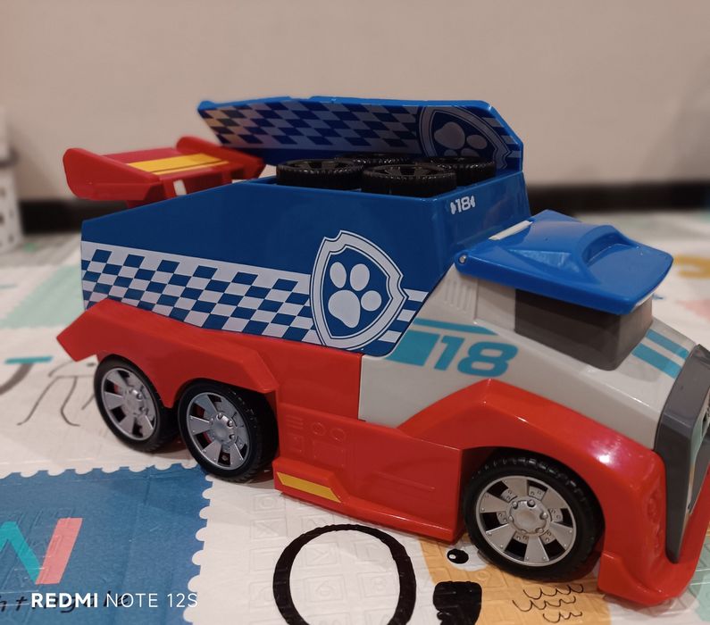 Машинка Щенячий патруль переїзний піт стоп