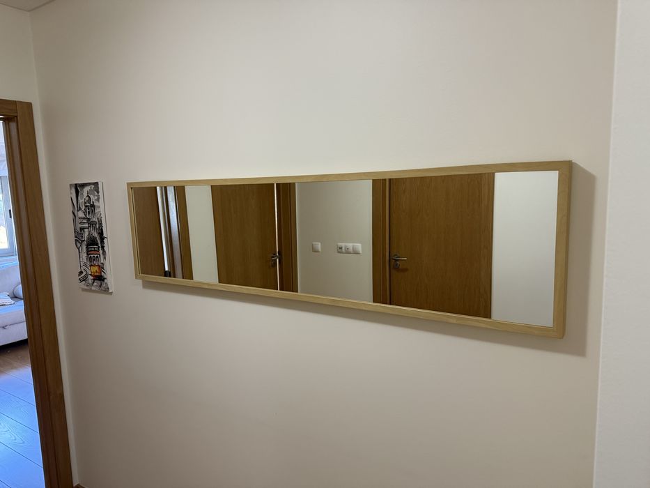 Espelho IKEA ef carvalho 40x160