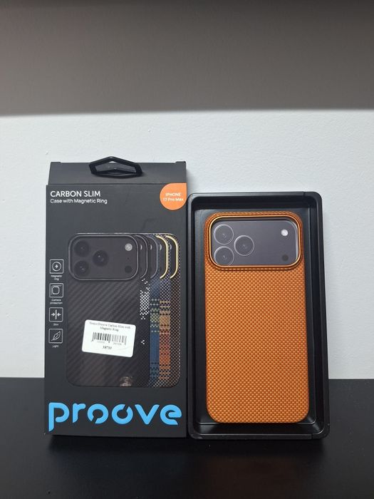 Чохол Новий. iPhone 17 Pro Max. Prove Carbon