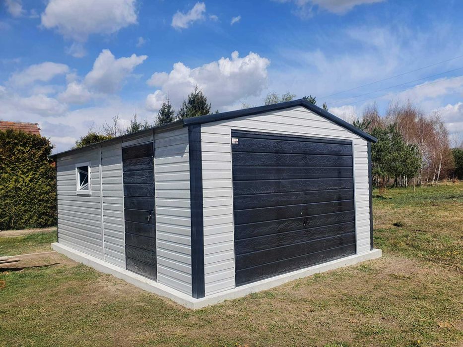 Garaż blaszany 4x6 , blaszaki ,wiaty, magazyny, solidna konstrukcja