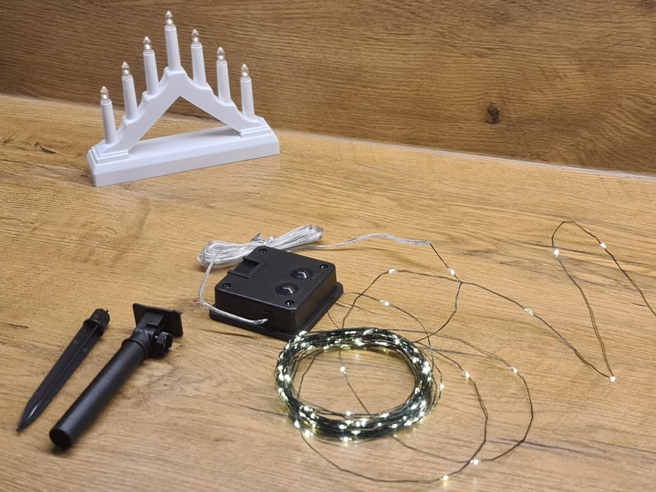 Solarne Lampki na drzewko LED 10 m 100 lampek