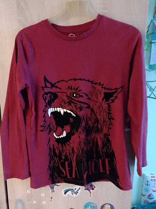 Koszulka z długim rękawem Cool Club wilk