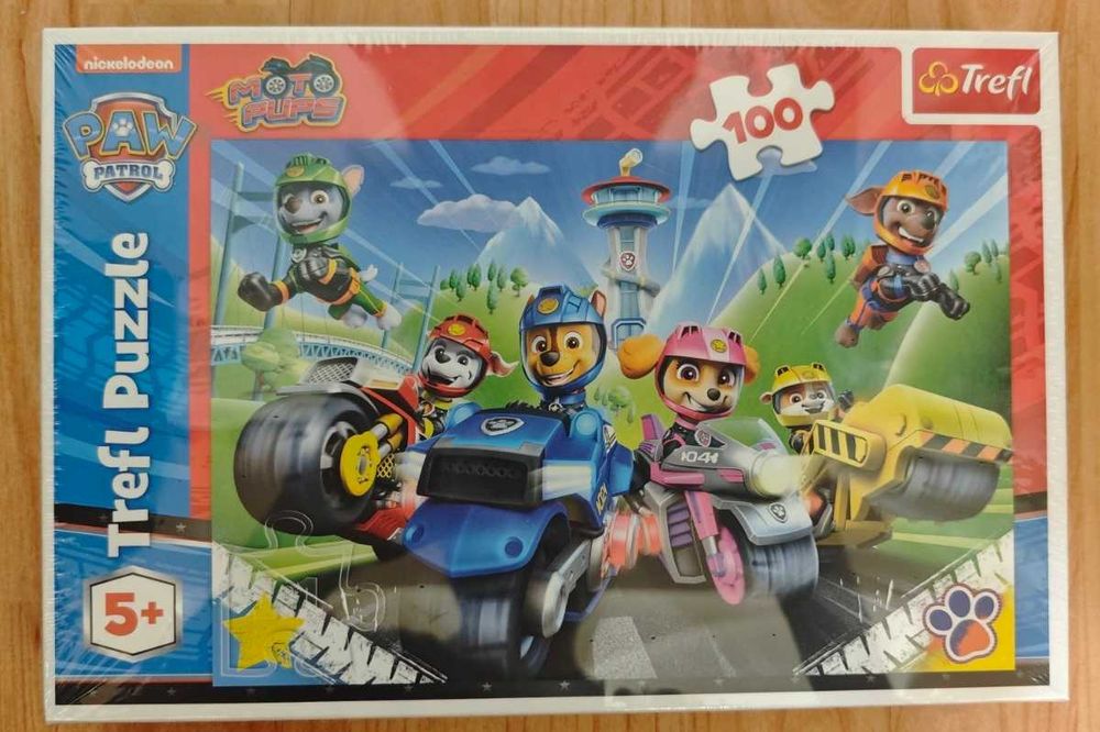 Пазл Trefl Paw Patrol Щенячий патруль на мотоциклах 100 елем. (16430 ...