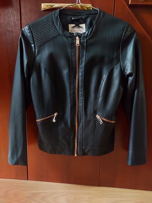 Куртка (шкірзамінник) для дівчинки