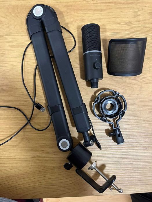 Microfone de Estúdio Mars Gaming MMIC-XT