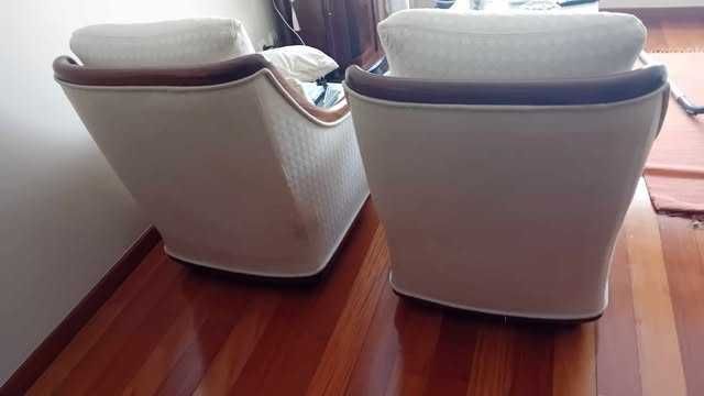 Elegantes  sofás individuais