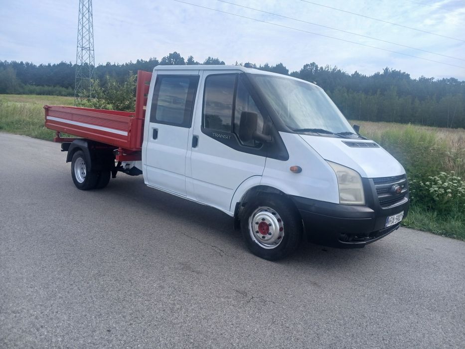 Ford transit 2.4 wywrotka kiper doka Bliźniaki brygadówka nie Sprinter daily