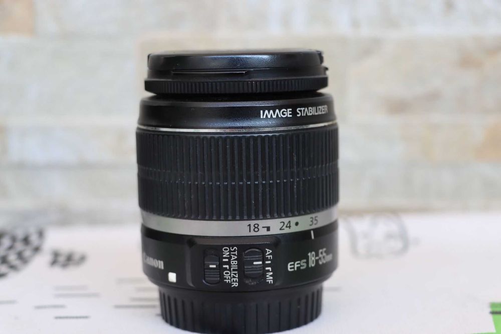 Canon EOS 450D + Carregador + Mala + Objectiva Lente 18-55mm