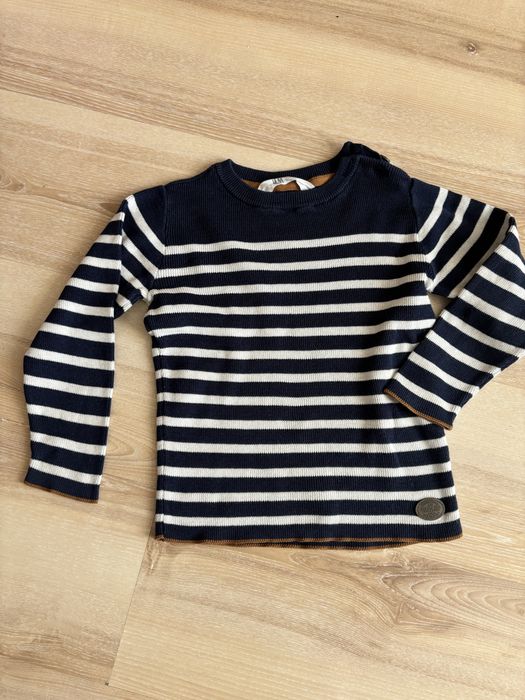 Sweterek w pasy110/116