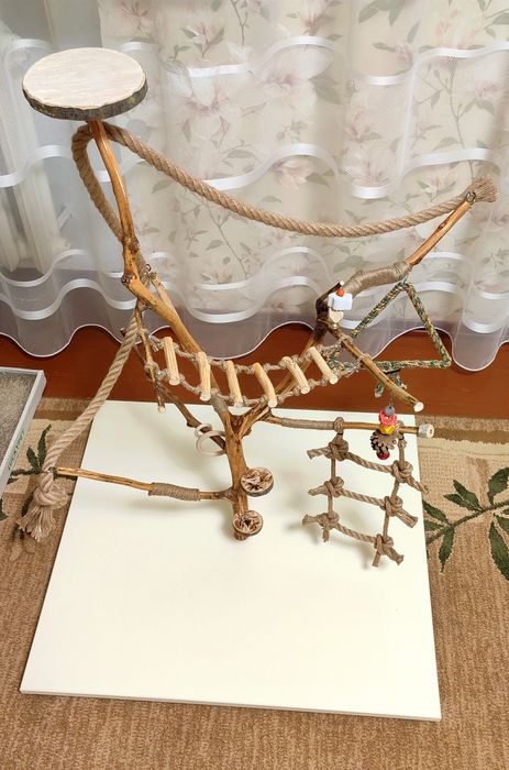 Стенд присада для папуг