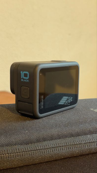 GoPro 10 com Dome e 3 baterias