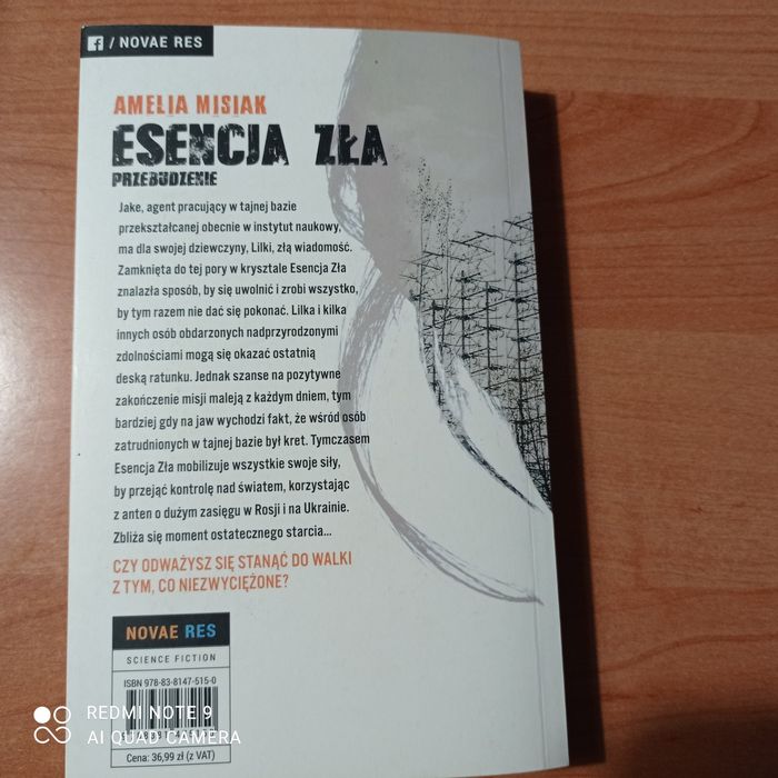 Amelia Misiak Esencja Zła Przebudzenie