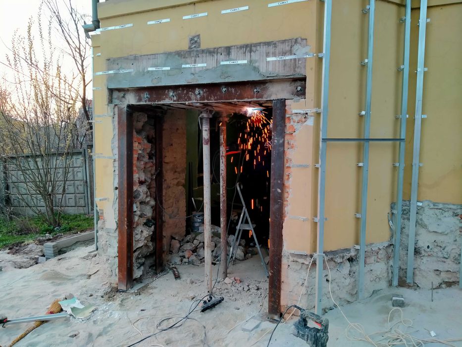 Алмазная резка бетона БЕЗ ПЫЛИ, усиление проемов, демонтажные работы.