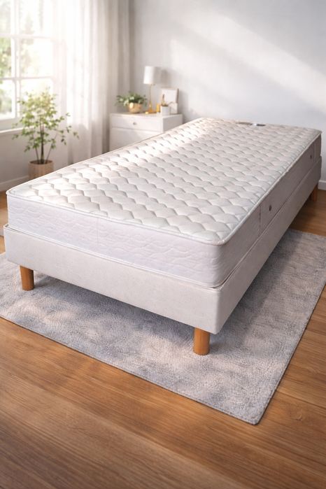 Łóżko + materac 90 x 200 cm z dostawą