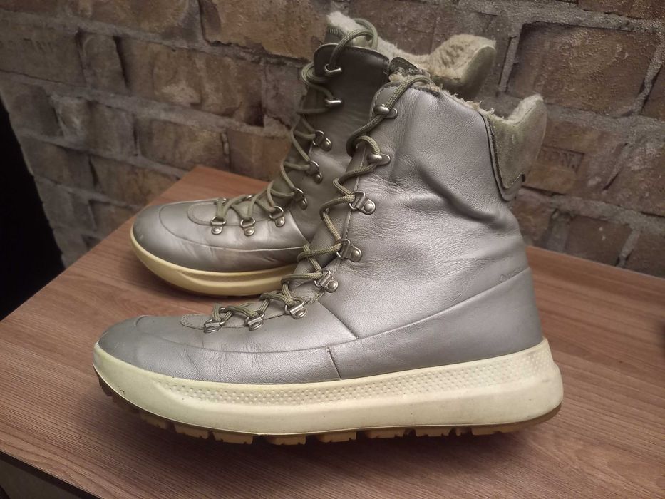 Зимние ботинки  ECCO Solice  серые размер 40