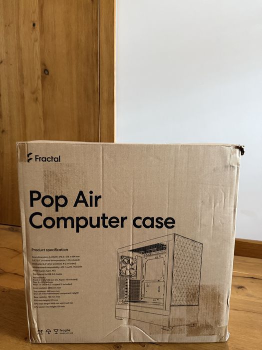 Obudowa komputerowa Fractal Design Pop Air – Nowa, Box