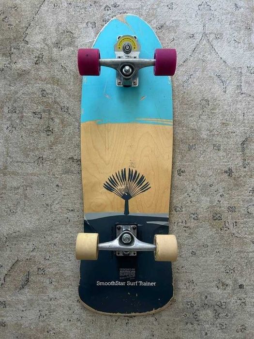 Surfskate SmoothStar 32.5′′ Johanne Defay – TEAL & GREY