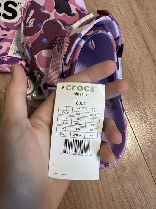 Crocs Bape.