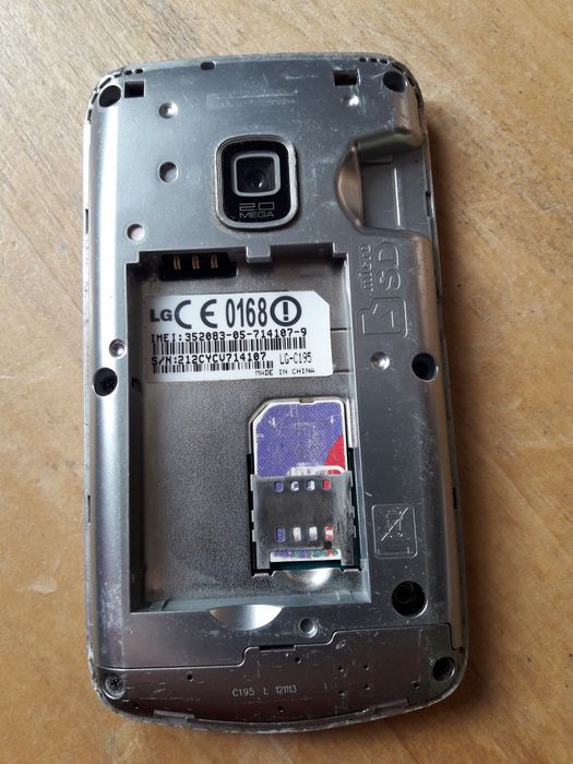 LG C 195 Telefon