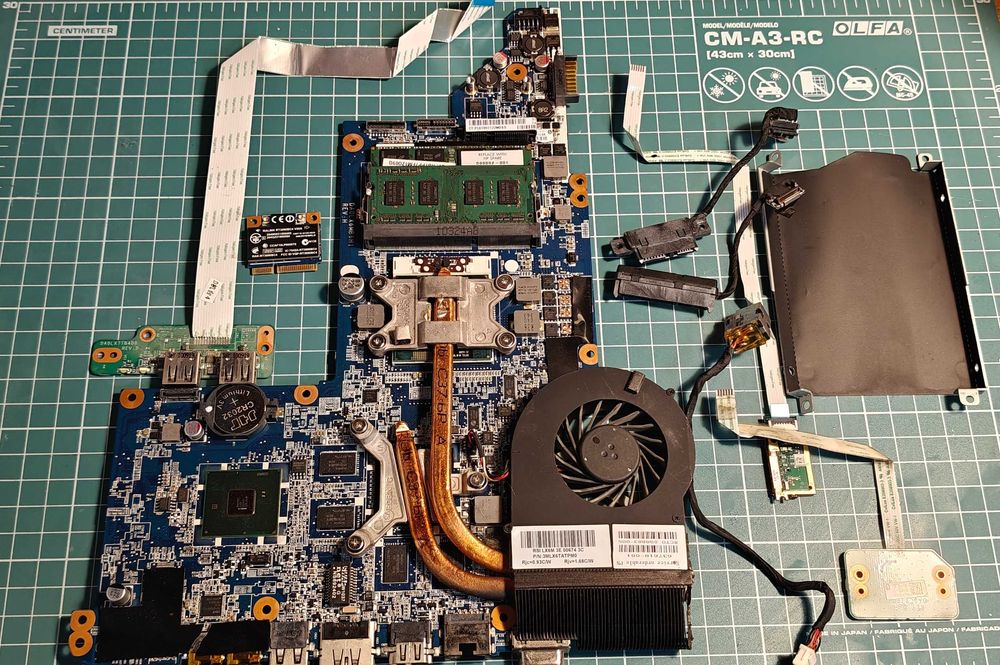 Płyta hłówna Hp pavilion dv7 4130ew i5 460m 6gb ram ATI Radeon HD5650