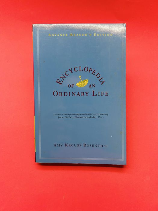 ENCYCLOPEDIA OF AN ORDINARY LIFE