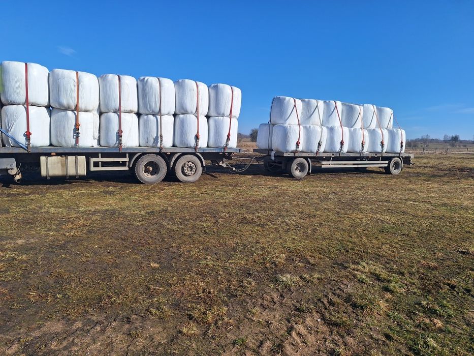 Słoma z transportem suche siano