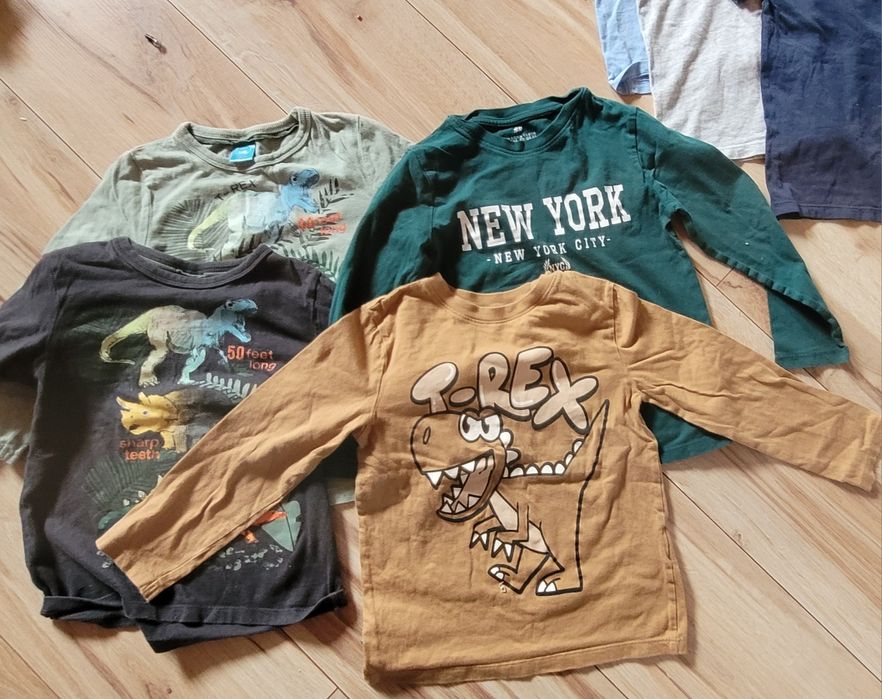 Paka zestaw ubrań dla chłopca 110