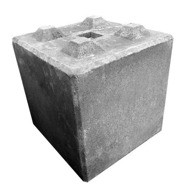 Bloki Betonowe 60x60x60 cm (zasieki, ściany oporowe) od Producenta
