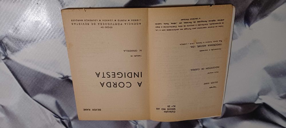 Livro _A Corda Indigesta_de Silver Kane
