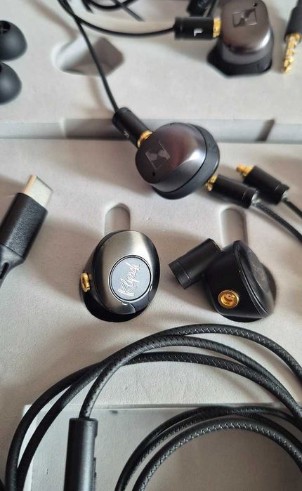 Słuchawki Klipsch T5 II i Sennheiser TWS3 mmcx zestaw