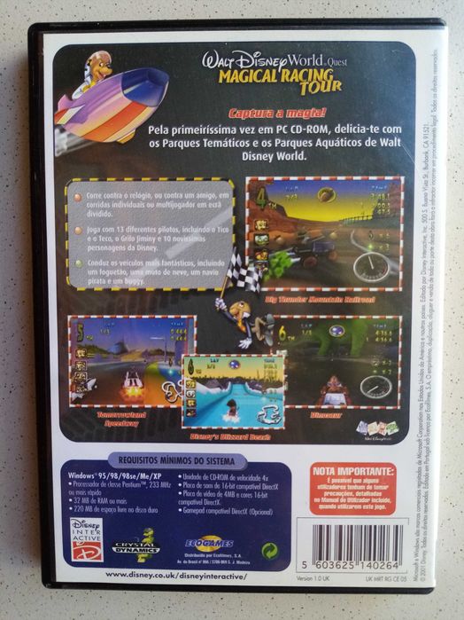 Jogo PC - Disney´s Magical Racing Tour