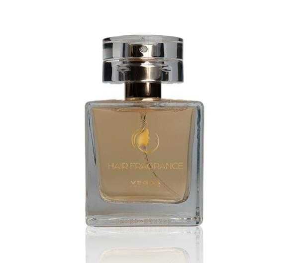 Fragrância para cabelo.