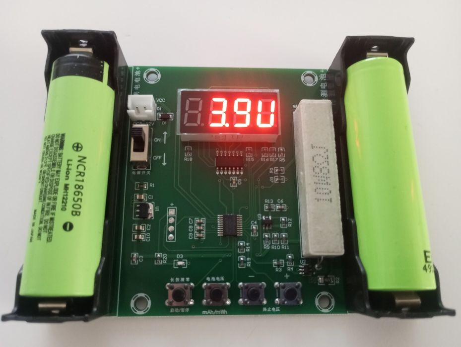 Тестер емкости аккумулятора 18650 Li-ion XH-M240 / XH-M239