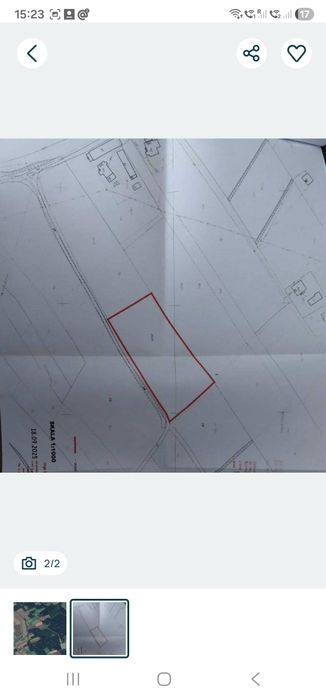 Na sprzedaż Działka budowlana 52 A