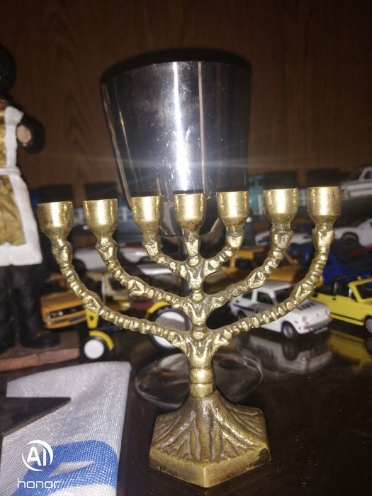 Menora z mosiądzu