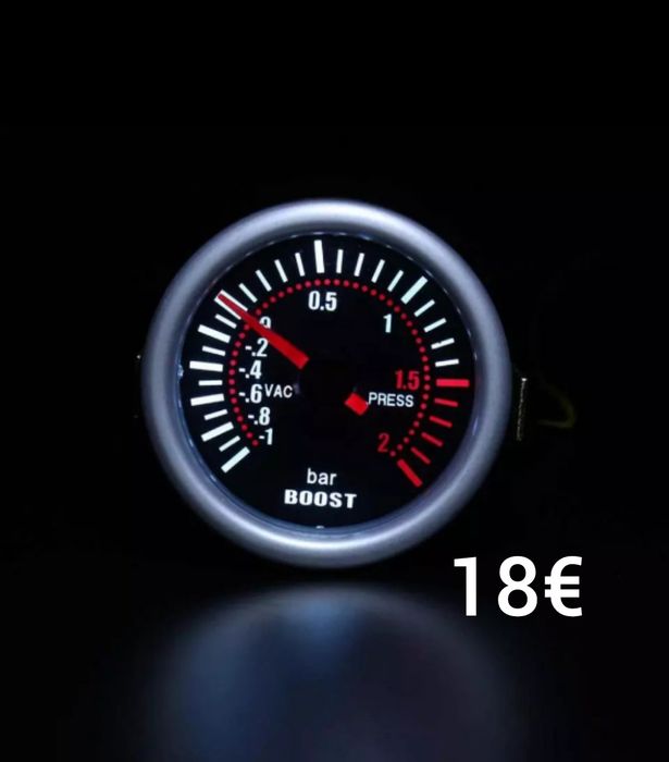 Manómetro pressão turbo 3 bar