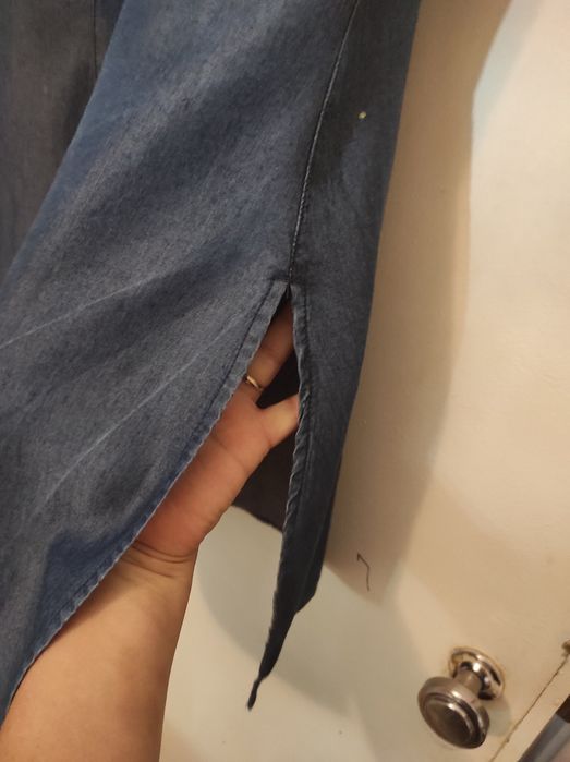 Blusa nova 55 cm cava