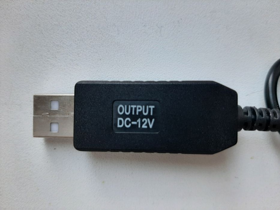 Кабель USB → DC 12V для роутера / модема