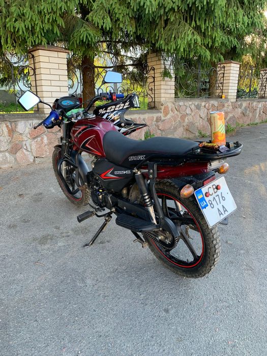 Продам мотоцикл спарк sp125c-2c