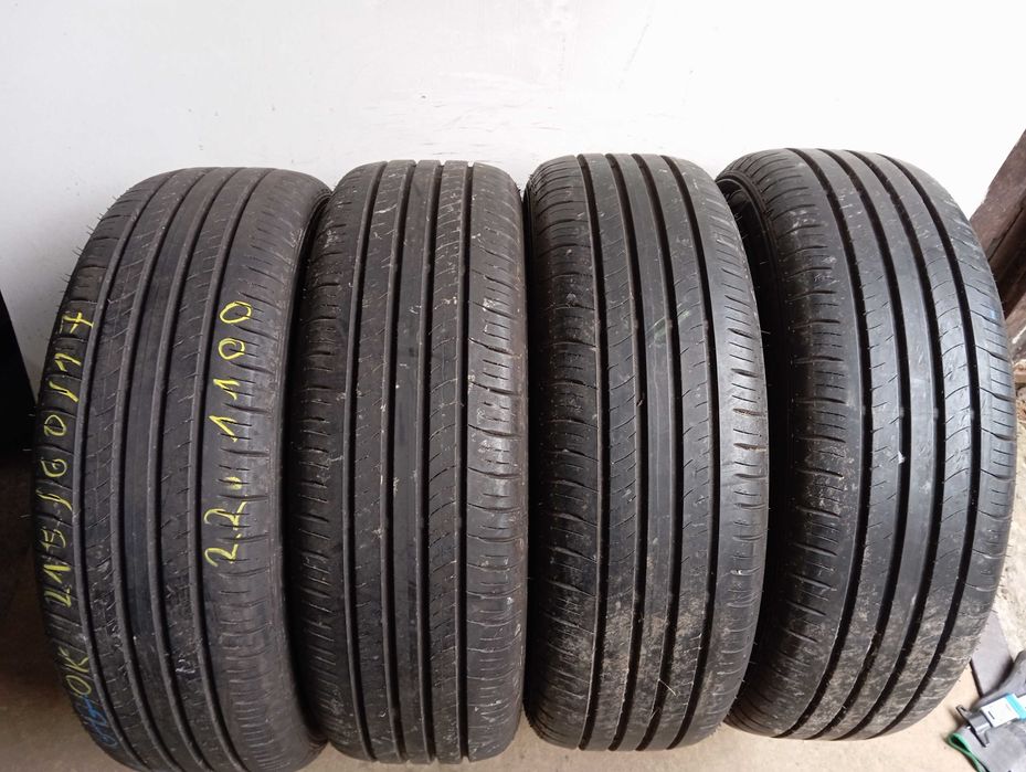 4x 215/60 R17 96H Dunlop EnaSave EC300+ 2022r 2x 6,7mm 2x 7,0mm